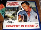 VYSOTSKY - CONCERT IN TORONTO Recorded LIVE 1979 SONGS 