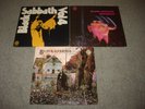 3 BLACK SABBATH LPs , VERY RARE 1st Press