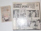 1967 LEE HARVEY OSWALD Speaks Album Recorded live JFK