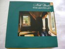NICK DRAKE  ( FIVE LEAVES LEFT ) 1973 ISSUED  VG+  LP