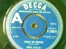 mike leslie right or wrong/office girl decca demo recor