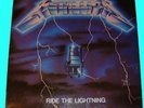 Metallica Ride The Lightning Megaforce Records LP Metal