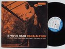 DONALD BYRD Byrd In Hand BLUE NOTE LP W.63rd mono