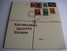 LP ITALIAN PROG RACCOMANDATA CON RICEVUTA DI RITORNO