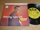 CONWAY TWITTY - SATURDAY NIGHT WITH 1960 MGM EP EX