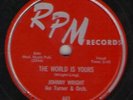 78 RPM Johnny Wright with Ike Turner RPM 443 in E