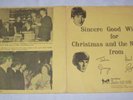 BEATLES SINCERE GOOD WISHES 1963 NO 2 CHRISTMAS FLEXI D