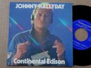 TRES RARE 45 TOURS PROMO DE JOHNNY  HALLYDAY * CONTINEN