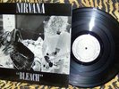 Nirvana Bleach LP First Black Vinyl Sub Pop Pressing SP