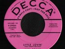 ROCKABILLY 45 MIMI ROMAN LITTLE LOVIN' DECCA PROMO MINT