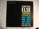 CANNONBALL ADDERLEY-SOMETHING ELSE-ST-W63-RVG-EAR-R-DG