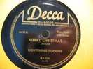 LIGHTNING HOPKINS KILLER 2 SIDED BLUES 78 ON DECCA 4830