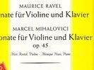 Duo MAX ROSTAL vln Monique HASS pno Ravel - Mihalovici 