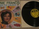 CONNIE FRANCIS FUN SONGS FOR CHILDREN RARE UK LP ON MGM