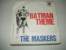 THE MASKERS - BATMAN THEME rare Italy ps 7 GARAGE BEAT