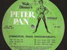 PETER PAN ? 1953 WALT DISNEY FILM - 33 RPM CUSTOM CUT R