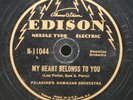 Edison 10 Inch Needle Type Record N 11044