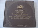 5x 78rpm Schubert Quintet in C Major, PRO ARTE STRING Q