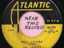 Ray Charles Atlantic # 999 Mess Around / Funny  HEAR IT