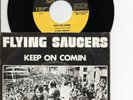 Flying Saucers Keep on comin PS  Rare teddyboy revival 