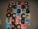 15-American teen idols 50's & 60's picture sleeves & re