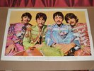 THE BEATLES SGT PEPPER 1967 FANCLUB POSTER