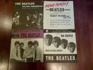 Beatles:4 Dutch 45s/Dizzy Miss Lizzy/Yellow Submarine/Ticket To Ride/No Reply