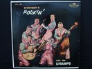 THE CHAMPS Everybody's Rockin LP on CHALLENGE ORIG. EX/