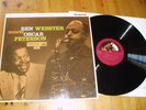 BEN WEBSTER meets OSCAR PETERSON.. HMV Verve CLP 1412. EX EX.  1960 Original LP