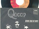 QUEEN-SEVEN SEAS OF RHYE-EXTRA RARE ORIGINAL DIFFERENT YUGOSLAV PS 45rpm 1974