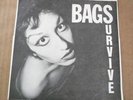 THE BAGS / SURVIVE / DANGERHOUSE 199-W/ PICTURE SLEEVE/