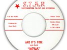 THE NOVAS 1966 Dallas garage 45 WILLIAM JUNIOR - AND IT'S TIME / Unsold MINT
