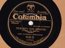KING NAWAHI'S HAWAIIANS...USColumbia 78 rpm Tickling th