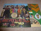 THE BEATLES-Sgt Peppers Lonely Hearts VINYL LP ORIG B&Y + INSERT