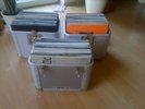 Verkaufe 3 Alu Case mit Techno/House und Schranz Vinyls