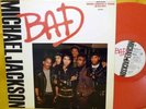 Michael Jackson Bad red vinyl 12