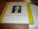 DGG 6 LP BOX SET FURTWANGLER FURTWÄNGLER IN MEMORIAM NM