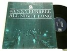 KENNY BURRELL All Night Long Hank Mobley Donald Byrd Mal Waldron stereo LP