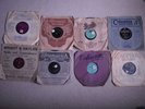 8 Vintage 78 RPM Records, Fox Trots.