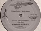 1985 3 lp WAYLON JENNINGS DIR/ABC NETWORK RADIO SHOW with CUE SHEETS  VG++