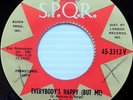 LILL-BABS promo 45 Everybody's Happy But Me S.PQ.R. label TEEN POP