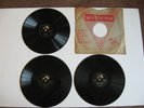 3 Elvis Presley 78 RPM All Shook Up, Love Me Tender, Blue Moon & 1 Sleeve