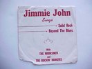 1956 JIMMIE JOHN AND ROCKIN RANGERS ROCKABILLY 45 RPM PRINTED SLEEVE 