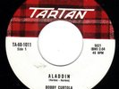 Early Canada Only 45 BOBBY CURTOLA on Tartan - Aladdin
