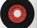 Johnny Burnette, Tear It Up, You're Undecided, Coral OG 61651, Rock 'N Roll Trio