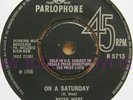 KEITH WEST-On a saturday/Kid was a killer-PARLOPHONE 7