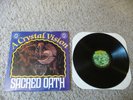 Sacred Oath: A Crystal Vison 1987 Mercenary Records RARE LP