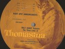 THE THREE LIVES OF THOMASIAN ? 1964 WALT DISNEY 33 RPM RADIO SPOTS