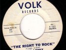 TEXAS TEEN ROCKABILLY 45 TRINI LOPEZ THE RIGHT TO ROCK/JUST ONCE MORE