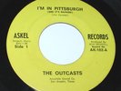 The Outcasts 45 60's Texas garage fuzz I'm In Pittsburgh on Askel